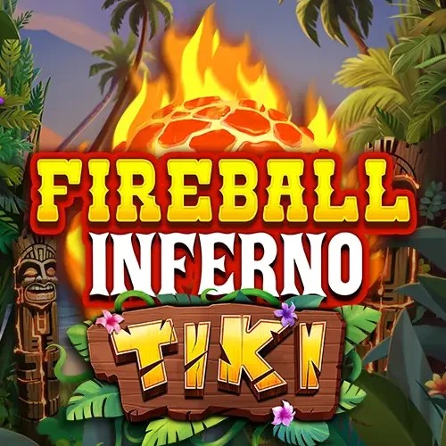 Fireball Inferno Tiki casino game by NetEnt – featured logo at KokoBet Casino