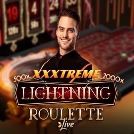 Official Live Casino logo: XXXtreme Lightning Roulette by Evolution at KokoBet Casino